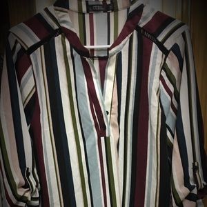 CURE Striped Blouse